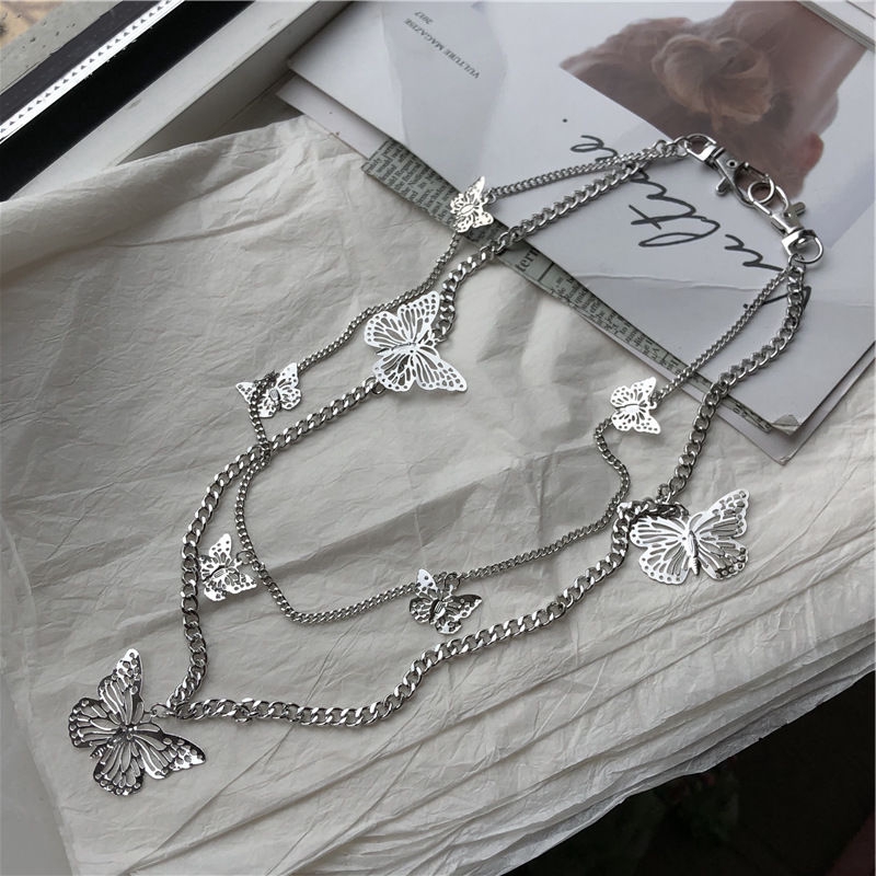 Dây Xích Trang Trí Quần Phong Cách Hip Hop Cá Tính