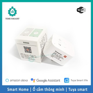 [FREE SHIP] Ổ Cắm Thông Minh Wifi Tuya - Có chức năng đo công suất tiêu thụ