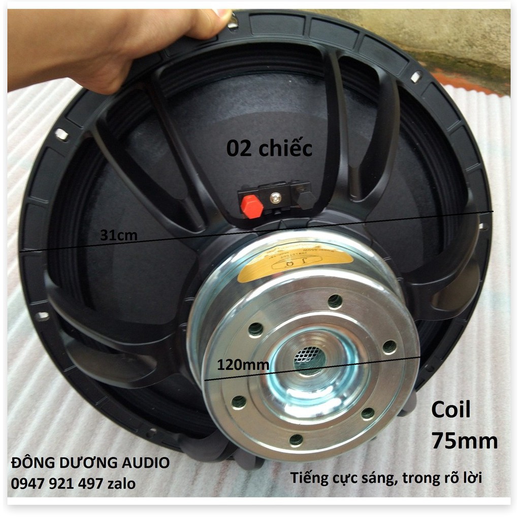 CỦ LOA KARAOKE 40 TỪ NEO COIL 75 JQ AUDIO - GIÁ 2 CÁI (157507) - LOA BASS 4 TẤC