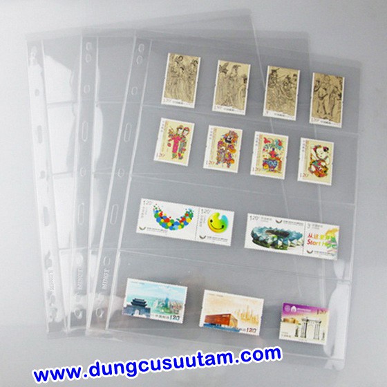 Combo 10 tấm Phơi Đựng Tiền Giấy 4 Ngăn Trong PCCB