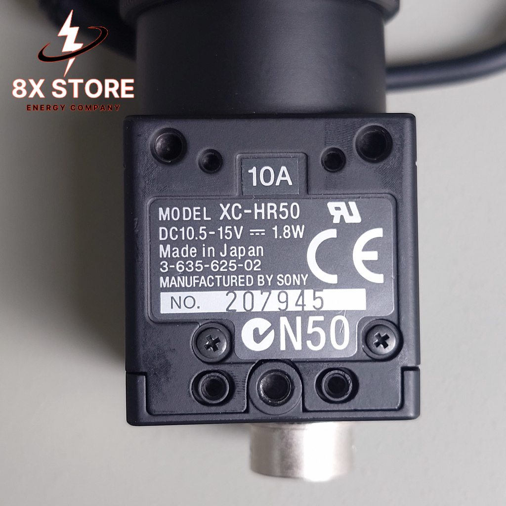 Camera CCD công nghiệp SONY XC-HR50 - Ống kính Computar TEC-M55 55mm + Đèn led trợ sáng
