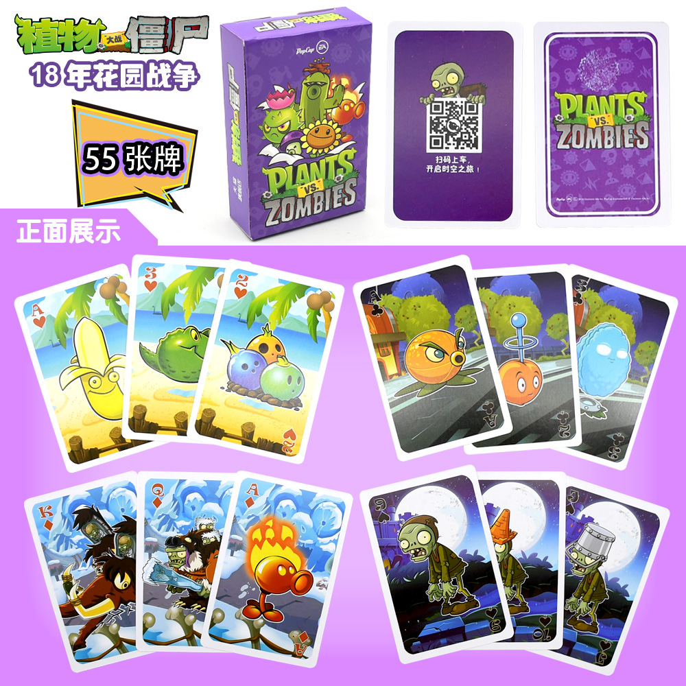 Bộ Bài Trò Chơi Plants Vs. Zombies