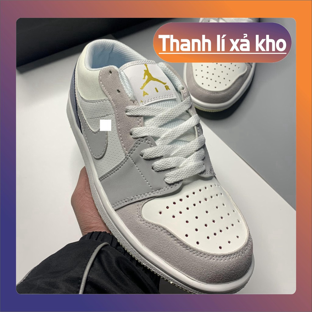 [FREESHIP] Giày Jordan, Giày Sneaker JD1 Paris Đế Khâu, Da Lộn Hot Nhất 2021 Full Size Nam Nữ (36-43)