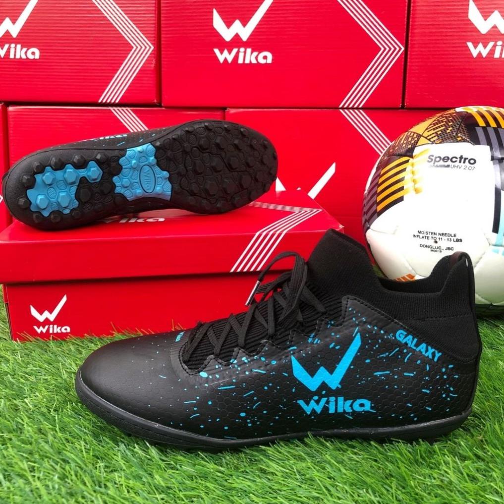 Giày Bóng Đá Nam WIKA Galaxy Thiết Kế Bề Mặt Vân Nổi Giúp Cảm Nhận Bóng Tốt, Đế Đinh Tròn Chống Trơn Trượt 2019 PU-2