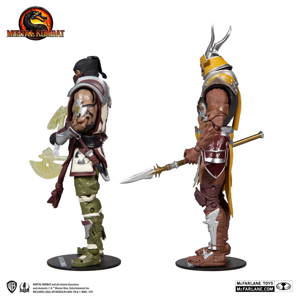 MÔ HÌNH MCFARLANE MK11 SUB ZERO VS SHAO KAHN