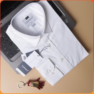 Sơ mi nam màu trắng hàng vnxk lẻ size Sale off