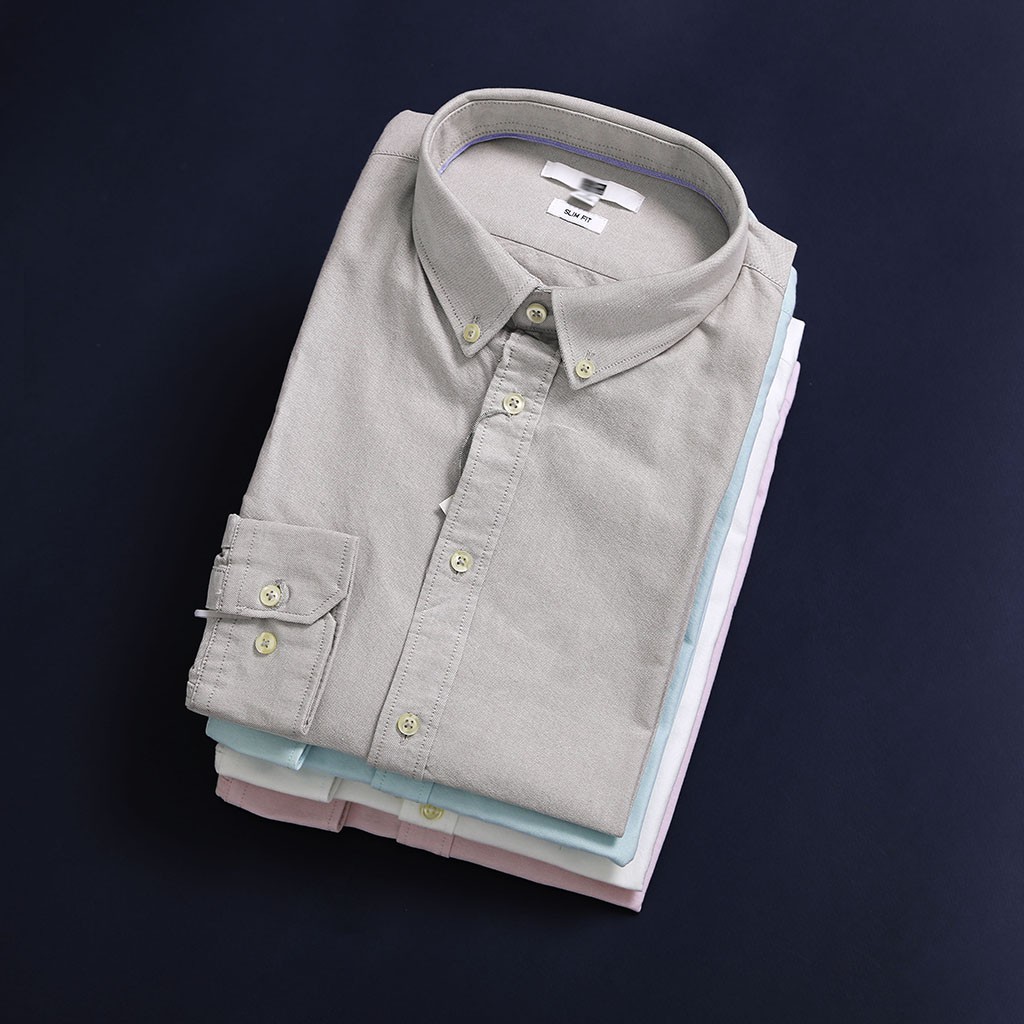 Áo sơ mi nam vải Oxford tay dài, vải đẹp , chuẩn from | BigBuy360 - bigbuy360.vn