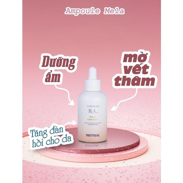 Serum, Tinh chất dưỡng Pretty skin Ampoule - chiết xuất rau má, dưỡng ẩm , làm mờ vết thâm 50ml - Hàn Quốc