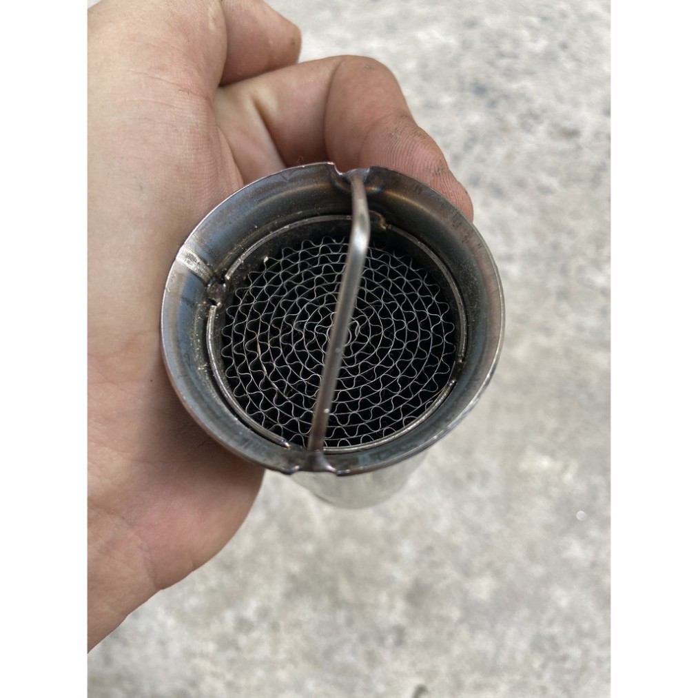 Tiêu pô trong màng lọc  lưới tổ ong hàng xịn inox 304