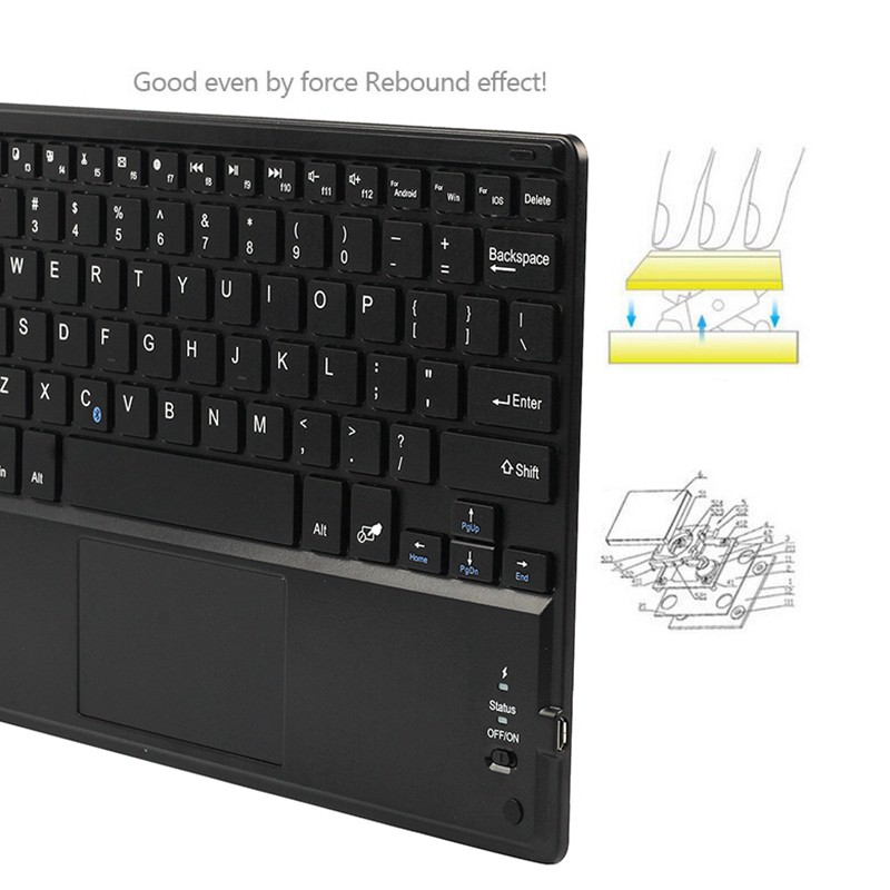 Bàn Phím Không Dây Cho Ios Android Windows Os | BigBuy360 - bigbuy360.vn