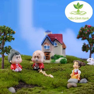 Ông bà phong cách Nhật Bản - trang trí tiểu cảnh