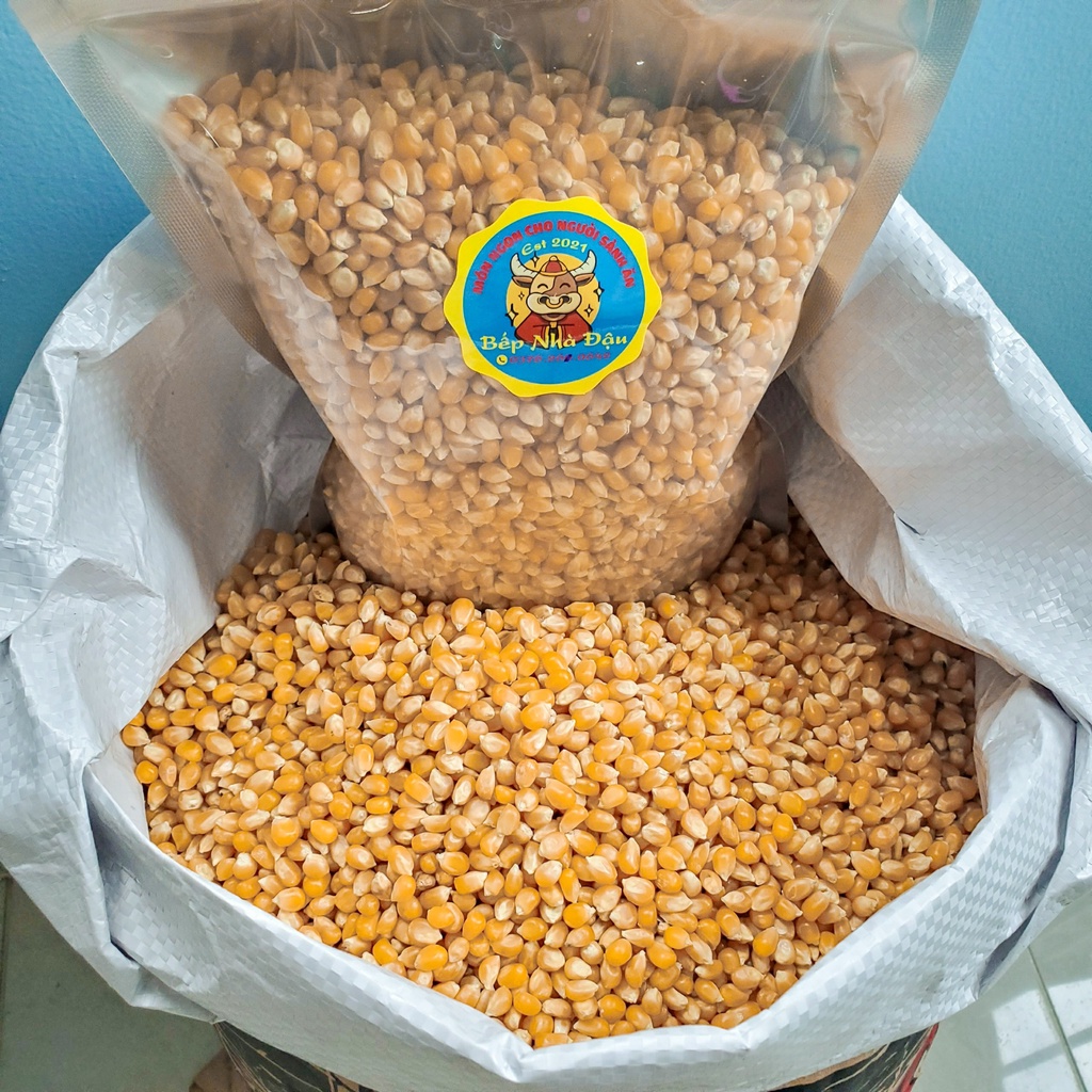 Bắp Nổ Rang Bơ - Bắp Mỹ Rang Nhập Mỹ, Canada 1KG | Bếp Nhà Đậu - Thế giới ăn vặt - Ăn sập Sài Gòn | BigBuy360 - bigbuy360.vn
