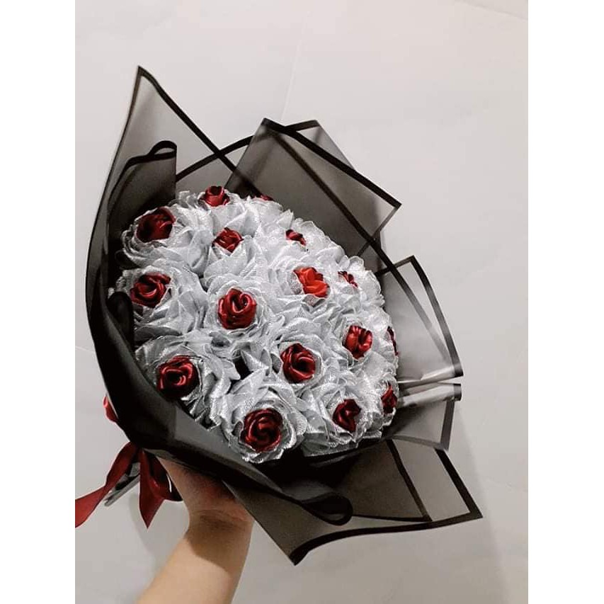 Cuộn ruy băng lụa rộng 4cm dài 22m