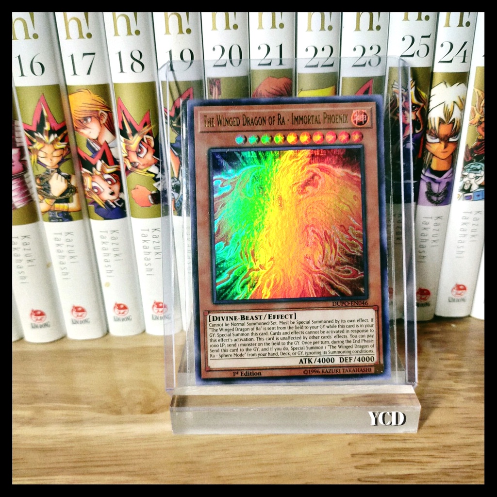 Thẻ bài yugioh chính hãng Thần Ra -The Winged Dragon of Ra – Immortal Phoenix – Ultra Rare