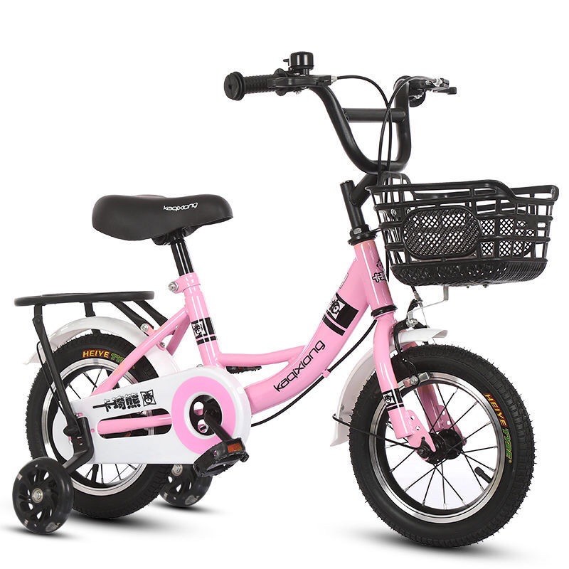 Xe đạp trẻ em, xe đạp bé gái Kaqixiong giúp bé gái duyên dáng và nữ tính hơn, có cac size 14,16,18