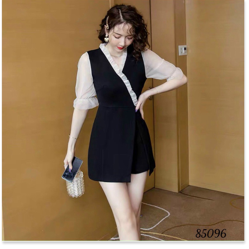 SET BỘ ĐỒ PHỐI VOAN NỮ NGẮN SIÊU XINH , ĐẸP , TÔN DÁNG KOKO MI STORE