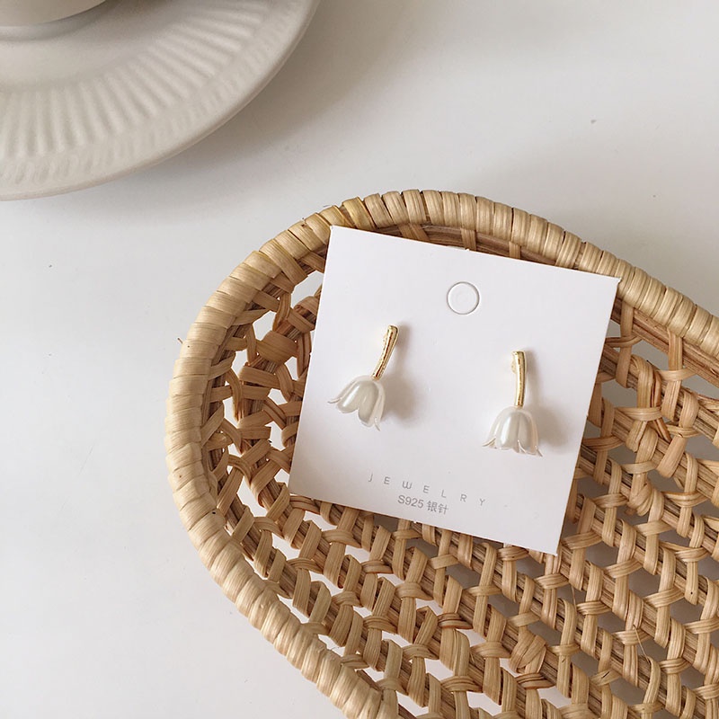 Bông Tai Thiết Kế Đơn Giản Dễ Thương Phong Cách Nhật Hàn