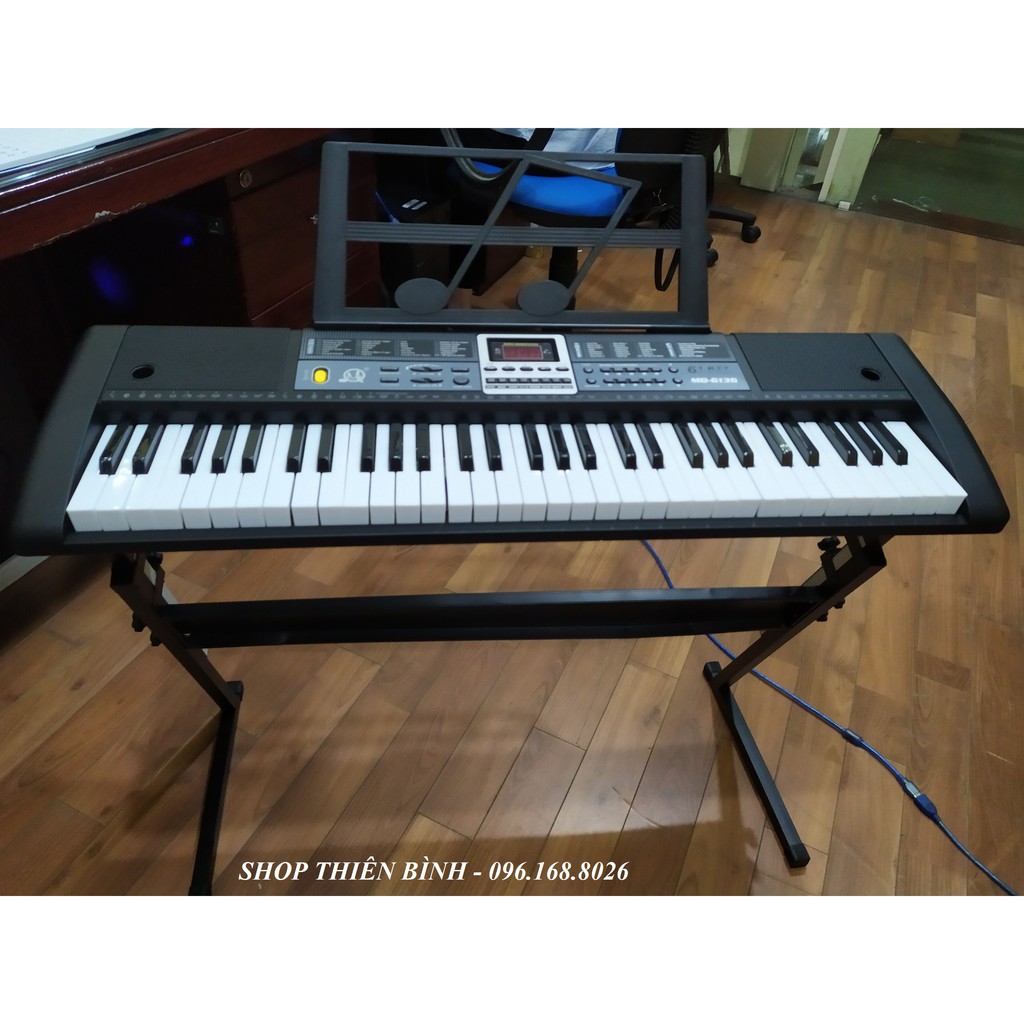 Đàn Piano điện tử Đàn Organ Electronic Keyboard Đàn 61 phím Đàn điện cho người mới học đàn