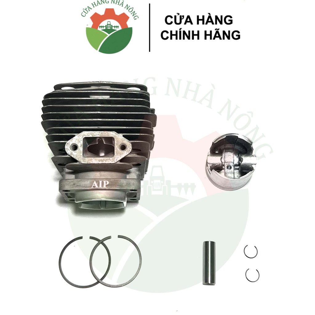 Bộ nòng piston bạc ắc AIP máy cắt cỏ HUSQVARNA 143 ( xilanh/ xylanh / cylinder )