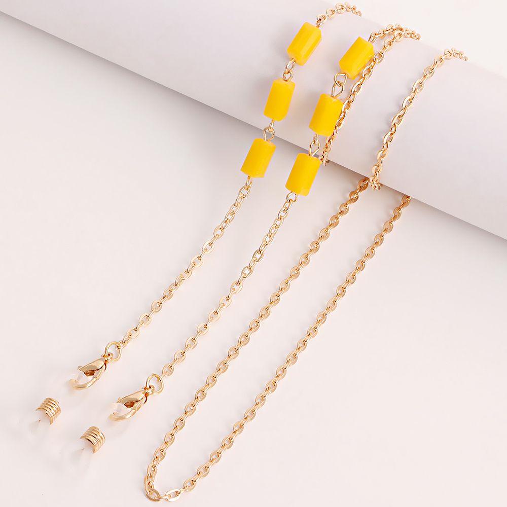 Vòng cổ Mặt Vuông Nhựa Resin Chống Thất Lạc Thời Trang