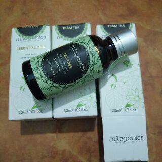 Tinh Dầu Tràm Trà Milaganics Tea Tree Essential Oil 30ml