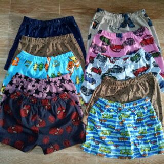 Combo 5 quần bozip cho bé trai