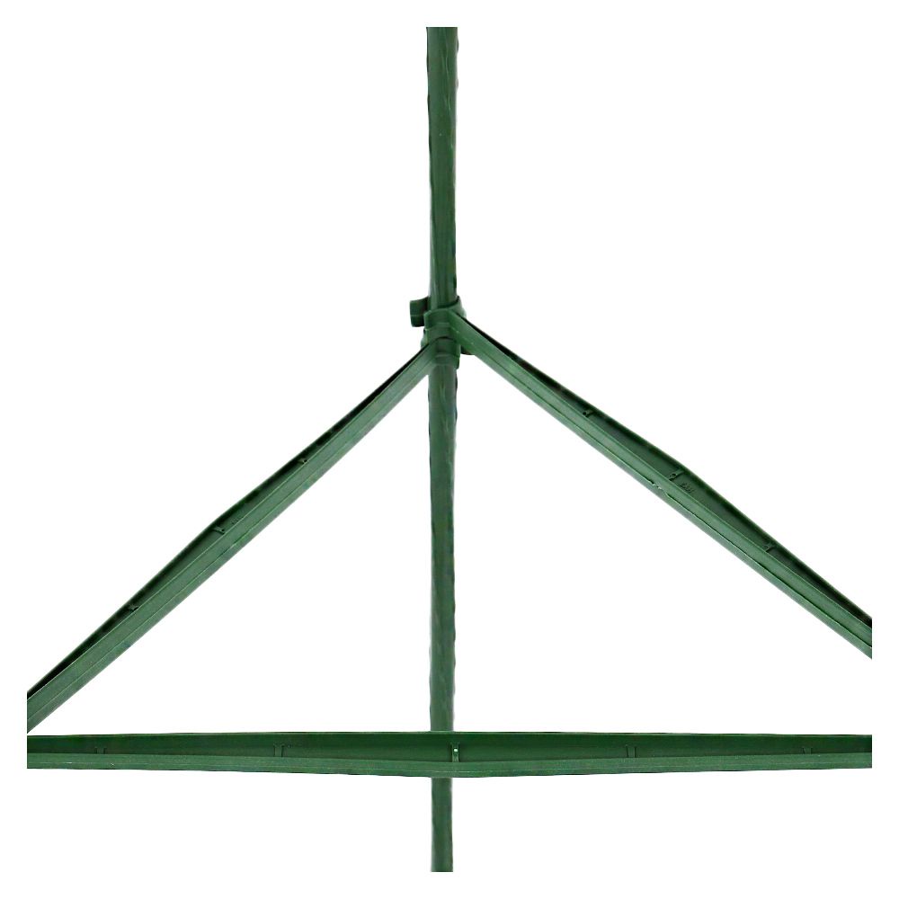 HomeBase SPRING Kệ để chậu cây 3 tầng DGH701 bằng thép phủ PVC của Thái Lan W1.1xD1.1xH150cm màu xanh lá cây