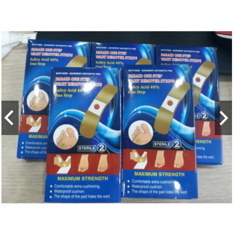 Miếng dán giảm mụn cóc hộp 6 miếng dán  dễ dàng loại bỏ mụn, mụn cơm an toàn hiệu quả - Loki store