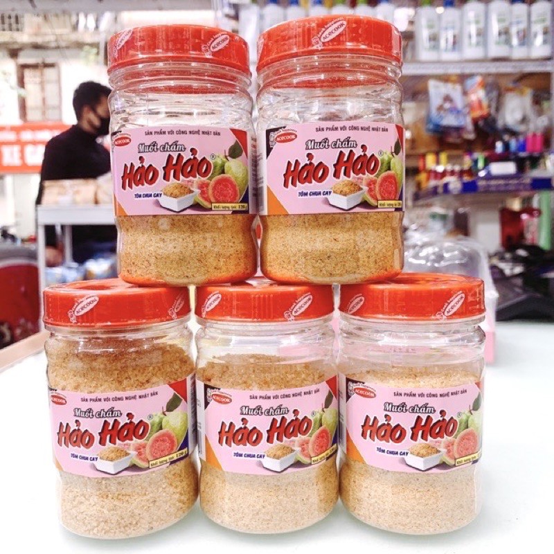 MUỐI CHẤM HẢO HẢO TÔM CHUA CAY CHÍNH HÃNG HŨ 120G