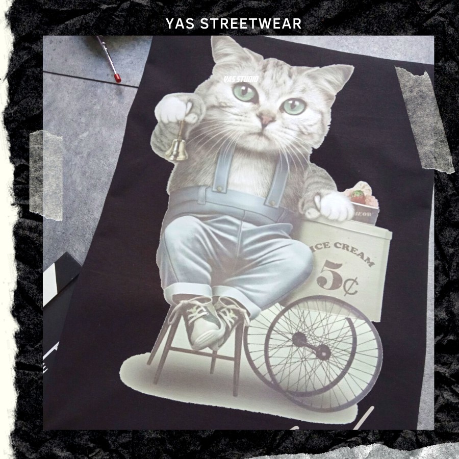 Áo thun tay lỡ form rộng YAS STREETWEAR phông unisex nam nữ, chất thun cotton100% phong cách streetstyle HÌNH IN KO TRÓC