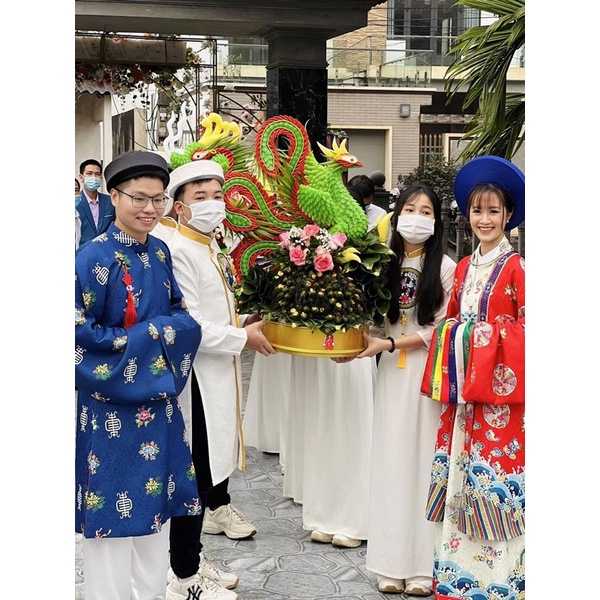 Áo tấc nam mặc phối Nhật bình nữ