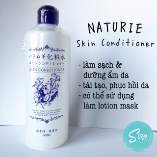 Nước hoa hồng naturie skin conditioner
