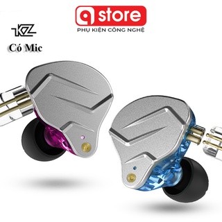 Tai nghe nhét tai Kz Zsn Pro, có mic, Âm thanh HiFi cao cấp, Chất âm sống động, Gaming tốt