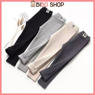 Quần legging cho bé gái từ 6-45kg, quần legging chất len tăm - legging tăm gấu