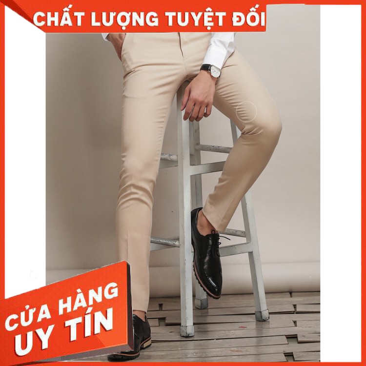 HÀNG CAO CẤP -  Quần baggy nam phong cách Hàn Quốc (đen,Xám), ống rộng mặc co giãn, phù hợp đi học, đi làm  - Hàng Cao C