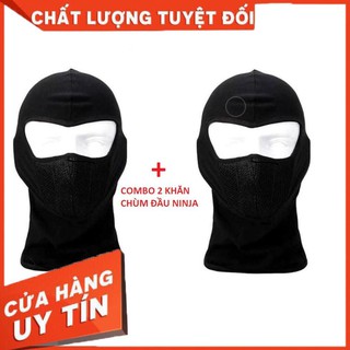 [Hàng Loại A]  COMBO 2 KHĂN CHÙM ĐẦU NINJA