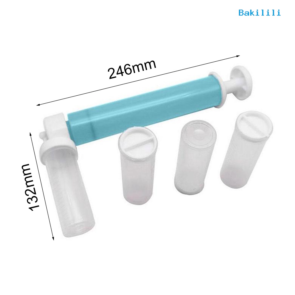 1 Bộ Vòi Phun Khí Bằng Nhựa Dùng Trang Trí Bánh Kem DIY