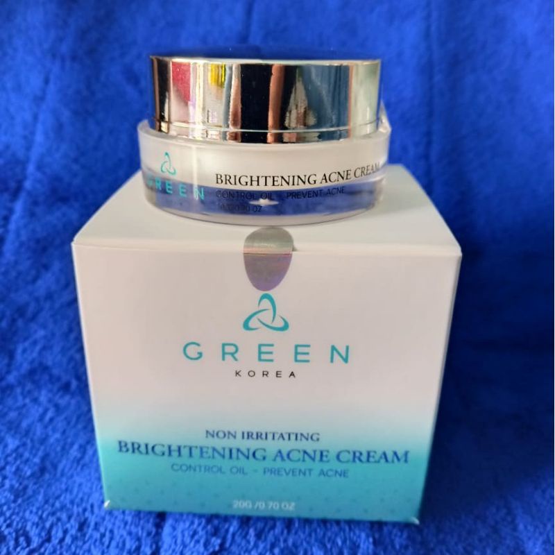 kem mụn thâm dưỡng trắng da Green Korea.