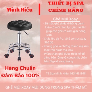 Ghế múi xoay dùng cho spa nail phun xăm