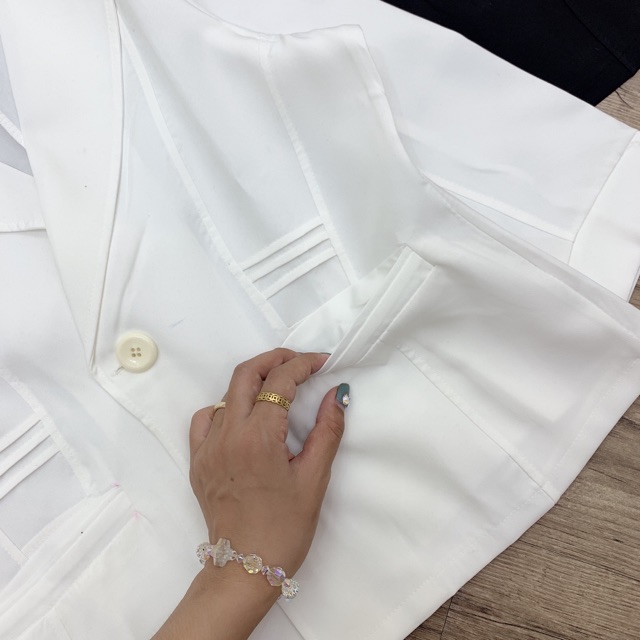 Siêu Sang Áo Vest Kiểu