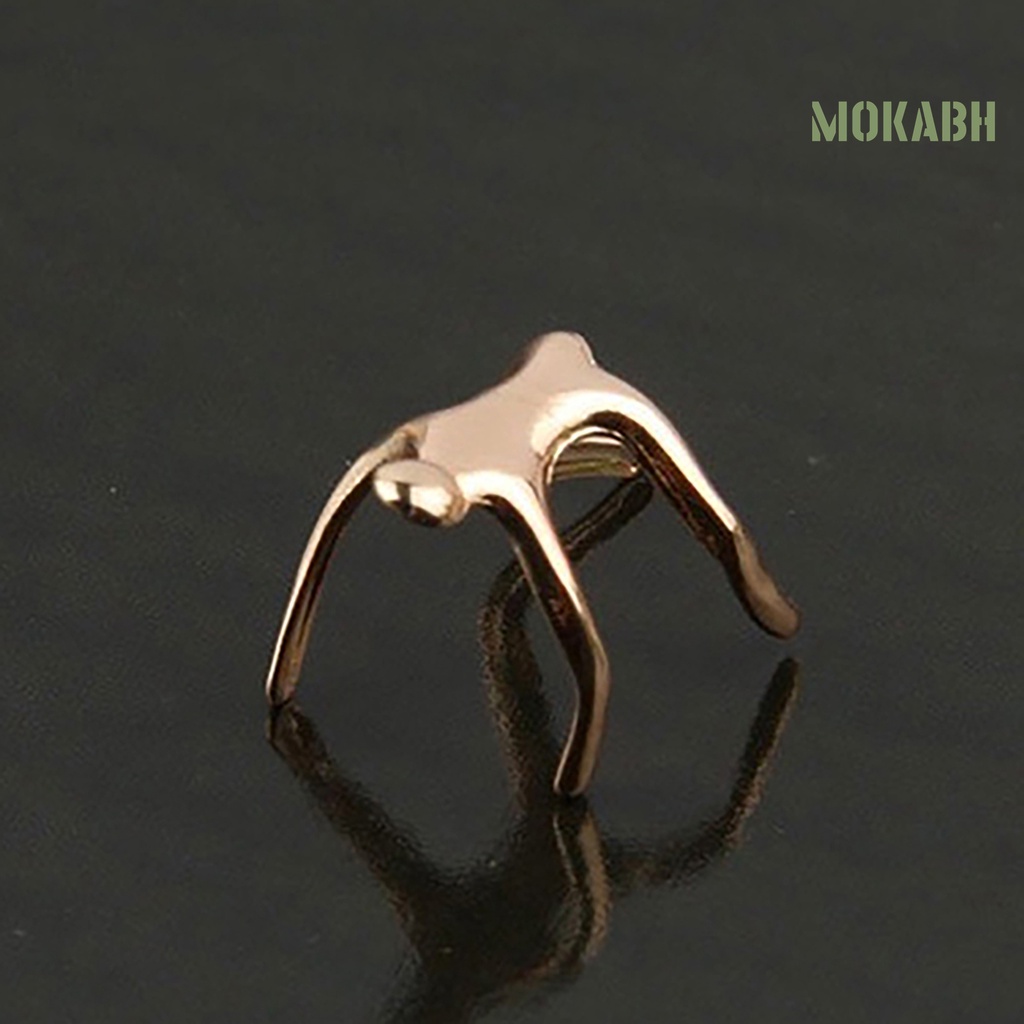 1 Khuyên Kẹp Vành Tai Hình Người Nhỏ Thời Trang Cho Nữ