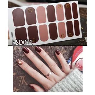 Miếng dán móng tay - Nail Wraps (14 miếng dán khô)