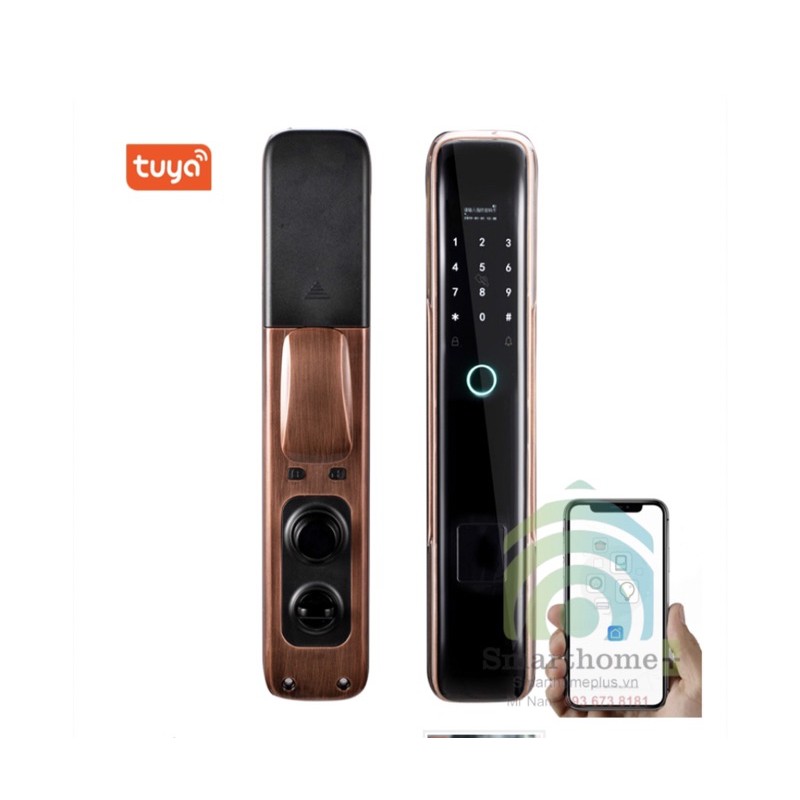 Khóa Cửa Wifi Thông Minh Cao Cấp Điều Khiển Qua App Tuya SHP-DL7E