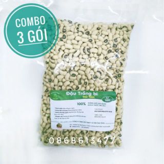 Combo 3 đậu trắng bi 500g