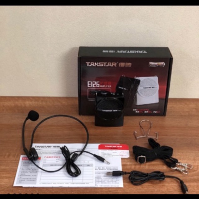 Trợ giảng mic dây tasktar E126 bảo hành 6 tháng đổi mới