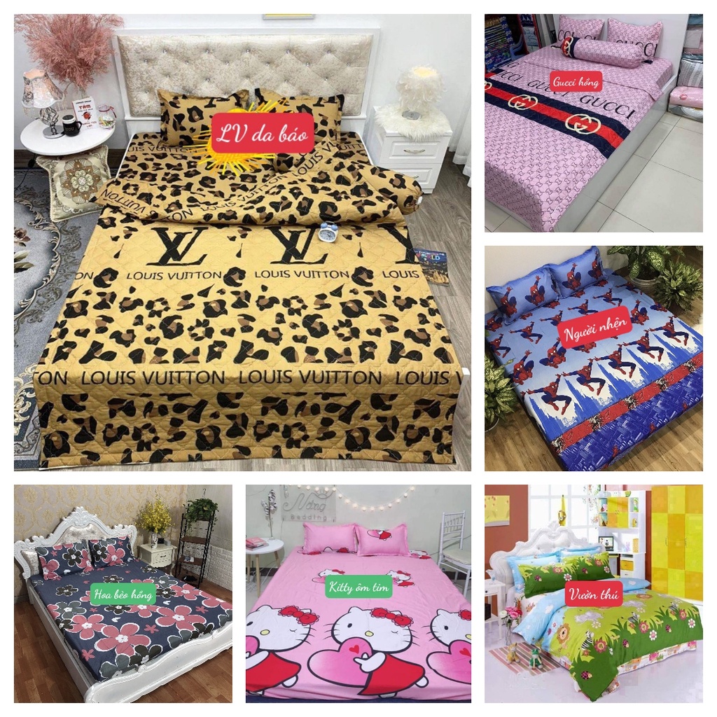 Ga Gối Trải Giường, M2 M4 M5 M6, vải Coton Poly mềm mịn