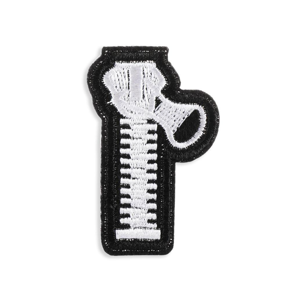 YNATURAL 5 Miếng Vá Ủi Quần Áo Hình Dây Kéo