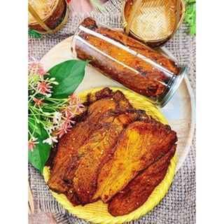 Khô bò miếng mềm lon pet 250g