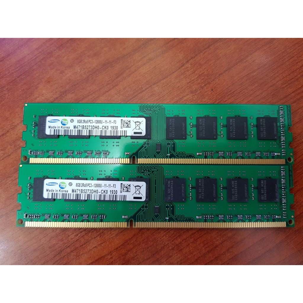 [Mã ELMS05 giảm 5% đơn 300k]DDram3 8GB Bus 1600 tháo máy bộ dùng cho PC bảo hành 03 tháng | WebRaoVat - webraovat.net.vn