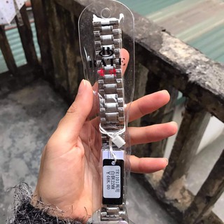 Dây đồng hồ kim loại thép đúc cao cấp đủ size có đầu ôm cong